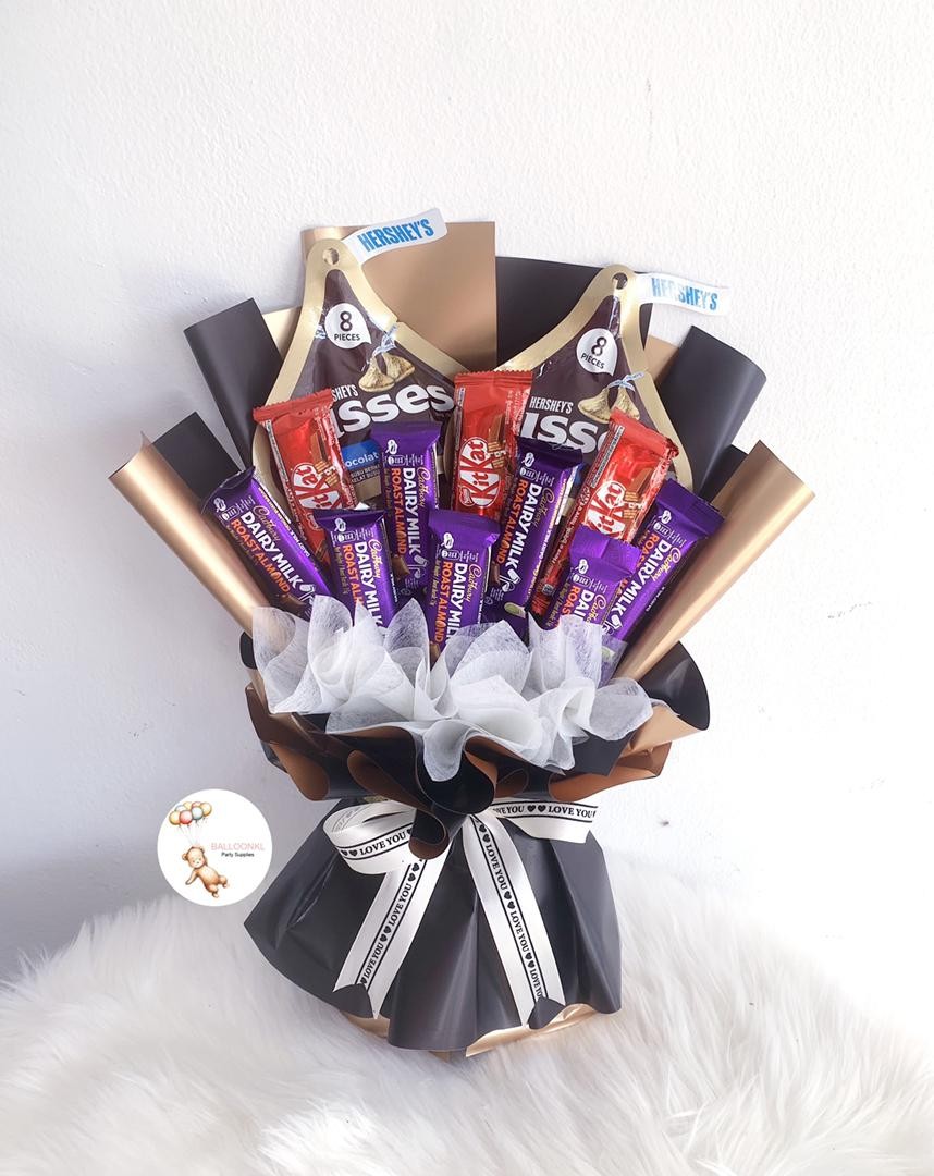 Chocolate Flower Bouquet Birthday