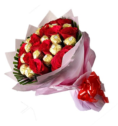 Chocolate Flower Bouquet Birthday